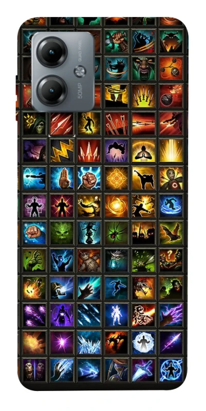 Чохол на Motorola Moto G14 Abilities menu ver.3 фото 1 з 1