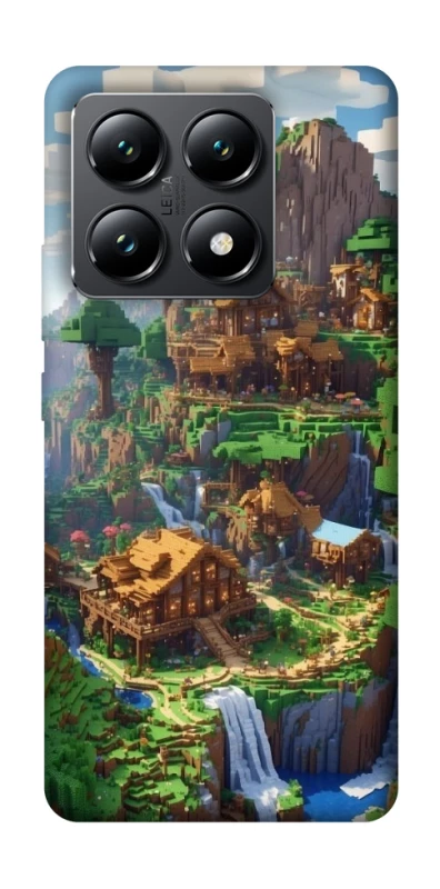 Чохол на Xiaomi 14T Minecraft universe фото 1 з 1
