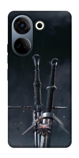 Чохол на TECNO Camon 20 Pro (CK7n) Мечі Ведьмака фото 1 з 1