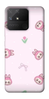 Чохол на Realme Narzo 50A Labubu Flower фото 1 з 1