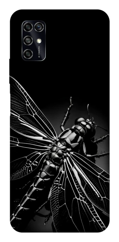 Чохол на ZTE Blade V2020 Smart Black dragonfly фото 1 з 1