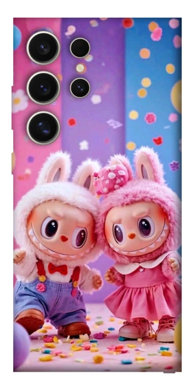 Чохол на Samsung Galaxy S25 Ultra Labubu twins ver.3 фото 1 з 1