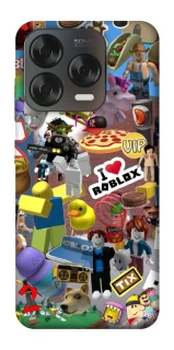Чохол на ZTE Blade V70 Design Roblox collage ver.5 фото 1 з 2