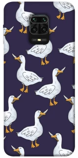 Чохол на Xiaomi Redmi Note 9s / Note 9 Pro / Note 9 Pro Max Гуси з претензією фото 1 з 1