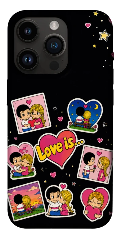 Чехол на Apple iPhone 14 Pro (6.1") Love is фото 1 из 1