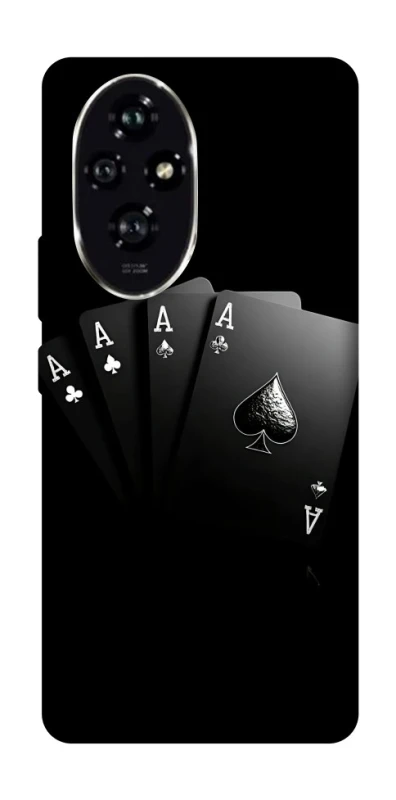 Чохол на Honor 200 Black Cards фото 1 з 1