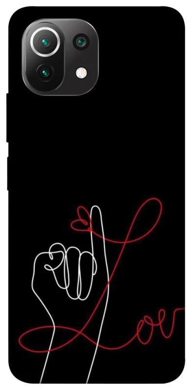 Чехол на Xiaomi Mi 11 Lite Pair romantic theme ver.9 фото 1 из 1