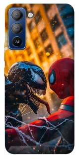 Чехол на TECNO Pop 5 LTE Venom vs Spiderman фото 1 из 1
