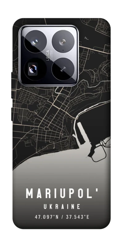 Чехол на Xiaomi 15 Pro Mariupol map фото 1 из 1