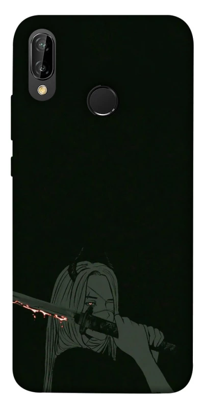 Чохол на Huawei P20 Lite Людина-бензопила фото 1 Чохол на Huawei P20 Lite Людина-бензопила фото 1 з 1
