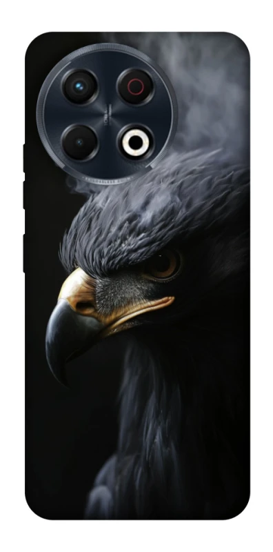 Чохол на TECNO Spark 30 Pro (KL7) black eagle фото 1 з 1