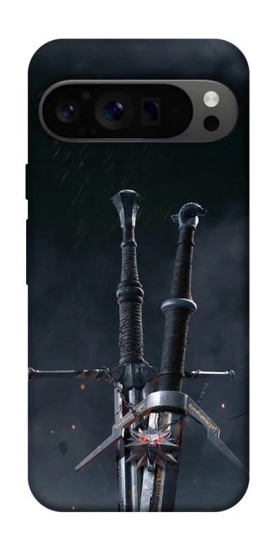 Чохол на Google Pixel 9 Pro Мечі Ведьмака фото 1 з 1