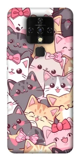 Чехол на TECNO Camon 16 SE Cute Cat фото 1 из 1