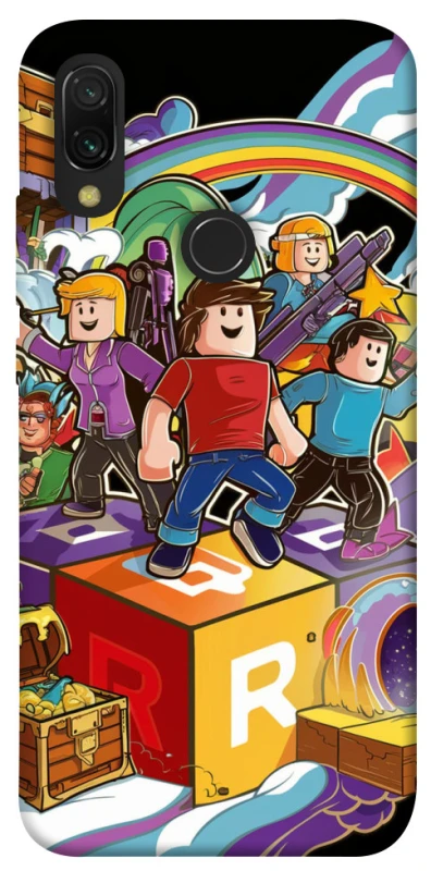 Чохол на Xiaomi Redmi 7 Roblox family фото 1 з 1