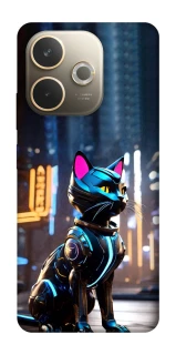 Чехол на Oppo A5 Pro 4G Cyber cat фото 1 из 1