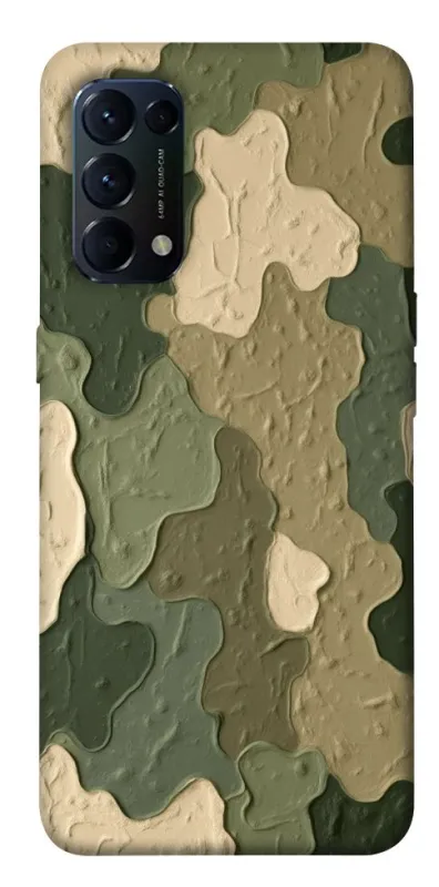 Чехол на Oppo Reno 5 4G Camouflage v26 фото 1 из 1