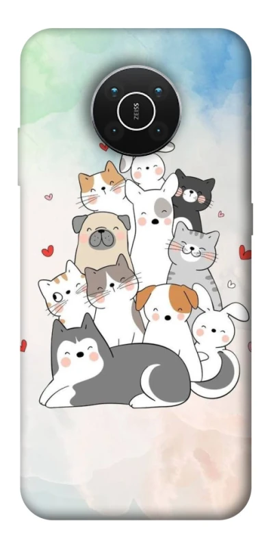 Чохол на Nokia X10 / X20 Funny Pets ver.2 фото 1 з 1