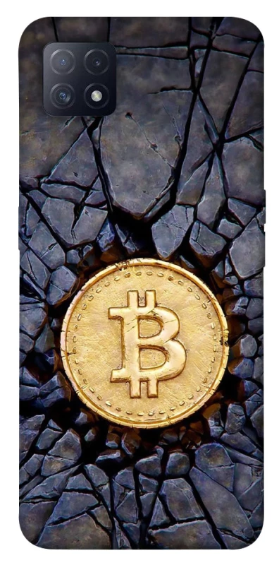 Чохол на Oppo A72 5G / A73 5G Bitcoin cracks фото 1 з 1