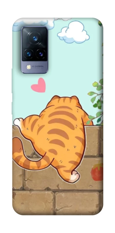Чохол на Vivo V21 Cat the meow фото 1 з 1