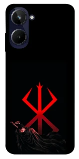 Чохол на Realme 10 4G Berserk Red Logo фото 1 з 1