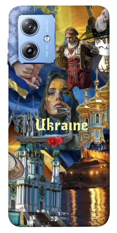Чохол на Motorola Moto G84 Ukraine style ver.3 фото 1 з 1