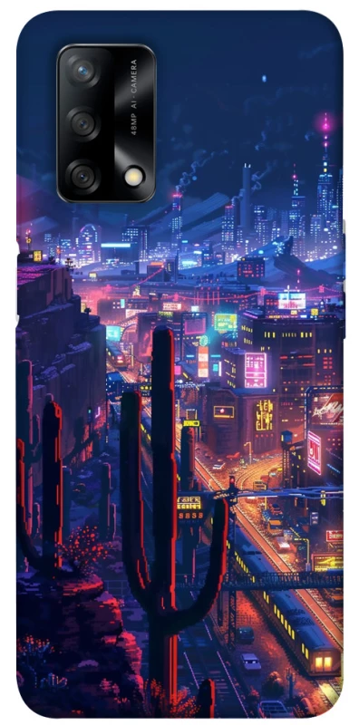 Чохол на Oppo A74 4G Night city фото 1 з 1