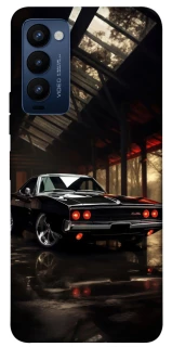 Чехол на TECNO Camon 18 Black classic car фото 1 из 1