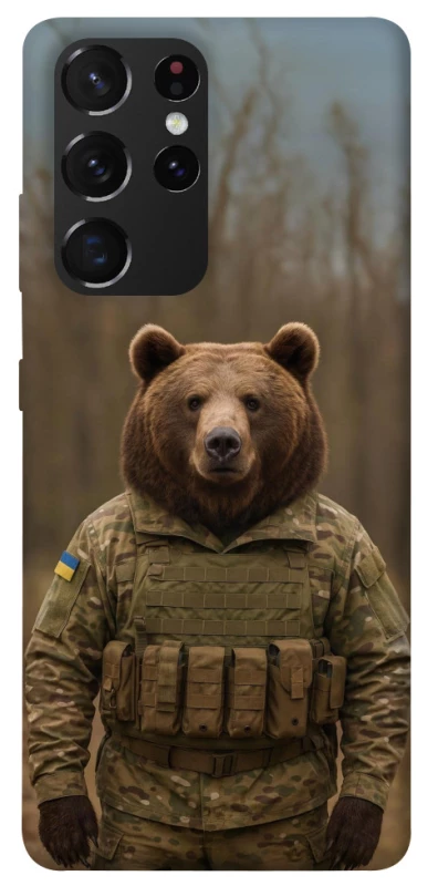Чохол на Samsung Galaxy S21 Ultra Ведмідь захисник фото 1 з 1