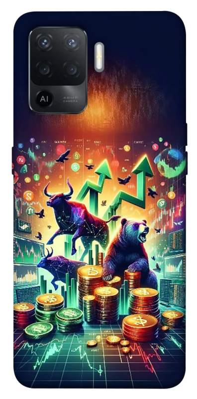 Чохол на Oppo Reno 5 Lite Crypto market фото 1 з 1