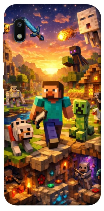 Чохол на Samsung Galaxy A10 (A105F) Minecraft v6 фото 1 з 1
