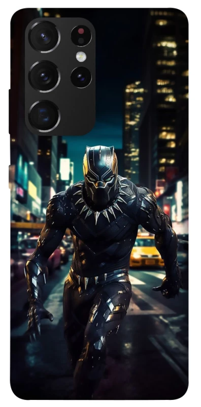Чехол на Samsung Galaxy S21 Ultra Black Panther фото 1 из 1