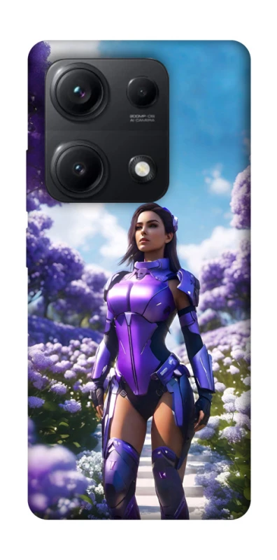 Чохол на Xiaomi Redmi Note 14S Cyber space girl ver.4 фото 1 з 1
