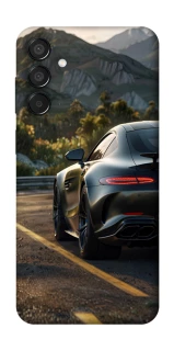 Чехол на Samsung Galaxy M15 5G Car in the mountains фото 1 из 1