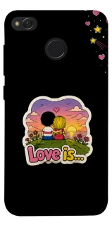 Чехол на Xiaomi Redmi 4X Love is ver.5 фото 1 из 1