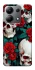 Чохол на Xiaomi Redmi Note 13 4G skull and rose фото 1 з 1