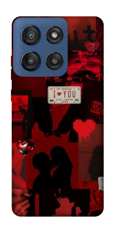 Чохол на Motorola Edge 60 Stylus Love collage ver.2 фото 1 з 1