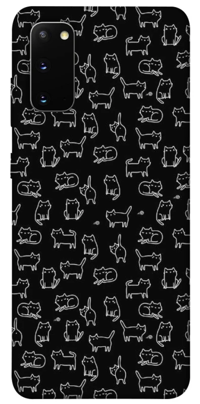 Чохол на Samsung Galaxy S20 Black Cats фото 1 з 1
