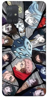 Чехол на Samsung Galaxy A71 jujutsu kaisen v4 фото 1 из 1