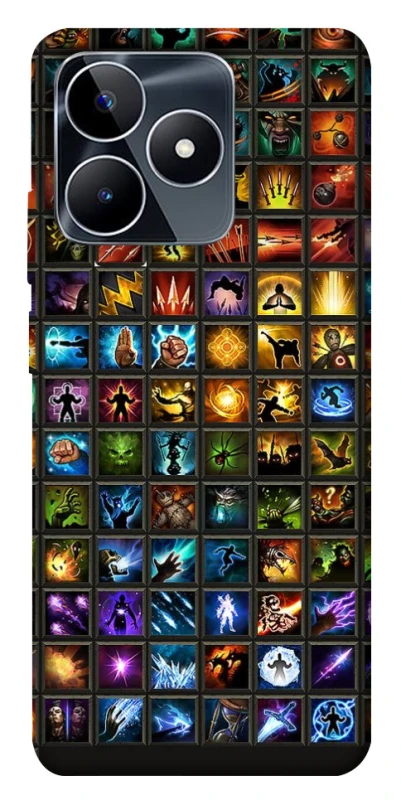 Чохол на Realme C53 Abilities menu ver.3 фото 1 з 1