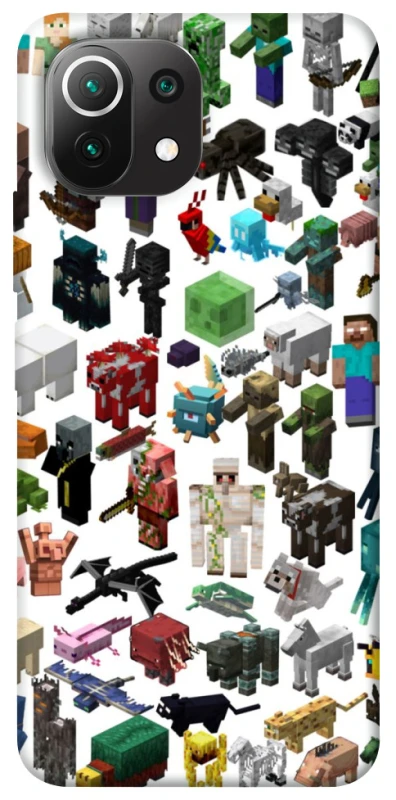 Чохол на Xiaomi Mi 11 Lite Minecraft v4 фото 1 з 1