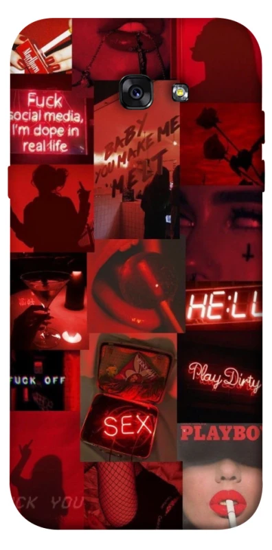 Чехол на Samsung A720 Galaxy A7 (2017) Love collage ver.3 фото 1 из 1