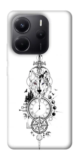 Чехол на Xiaomi Redmi Note 14 4G (Europe version) Tattoo ver.8 фото 1 из 1