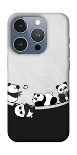 Чохол на Apple iPhone 16 Pro Four pandas фото 1 з 1