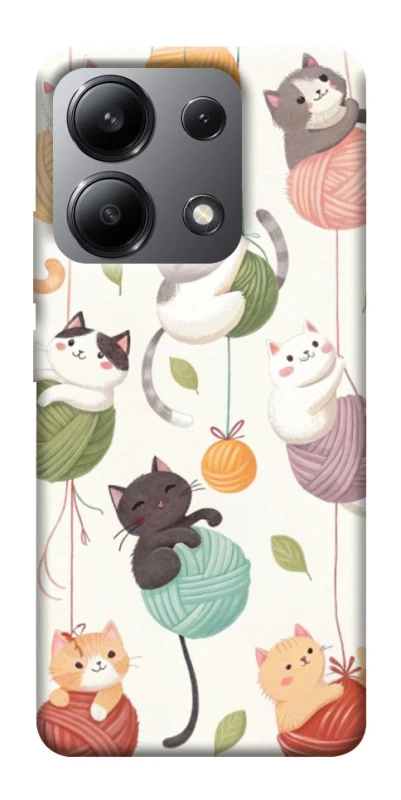 Чохол на Xiaomi Redmi Note 13 4G Funny Kittens фото 1 з 1