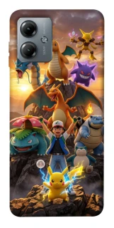 Чехол на Motorola Moto G14 Pokemon фото 1 из 1