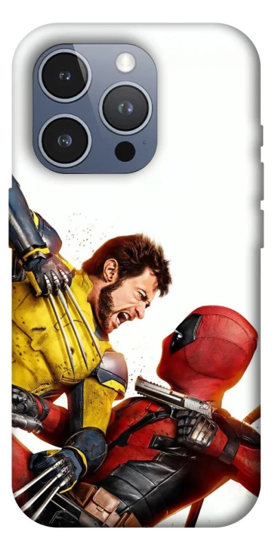 Чохол на Apple iPhone 16 Pro Max Deadpool and Wolverine фото 1 з 1