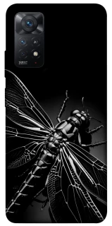 Чехол на Xiaomi Redmi Note 11 Pro 4G/5G Black dragonfly фото 1 из 1