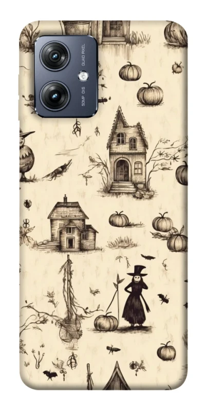 Чохол на Motorola Moto G54 Halloween aesthetic ver.1 фото 1 з 1