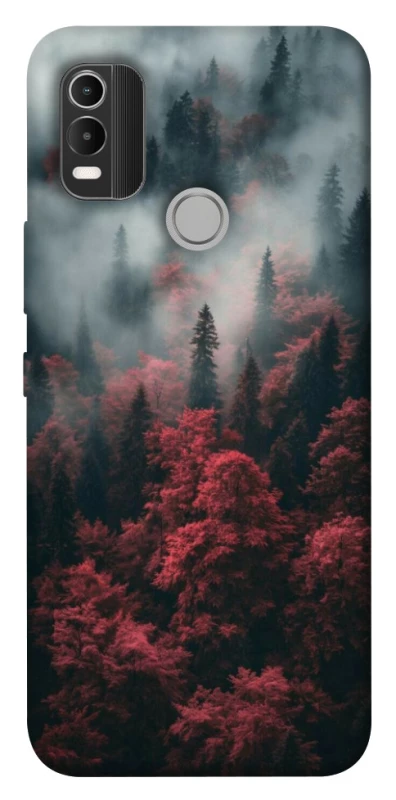 Чехол на Nokia C21 Plus Red Wood фото 1 из 1