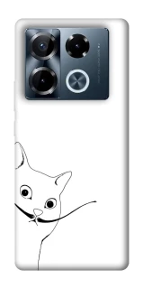 Чехол на Infinix Note 40 Pro 4G Кот Дали фото 1 из 1